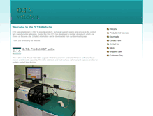 Tablet Screenshot of dtsprocut.com